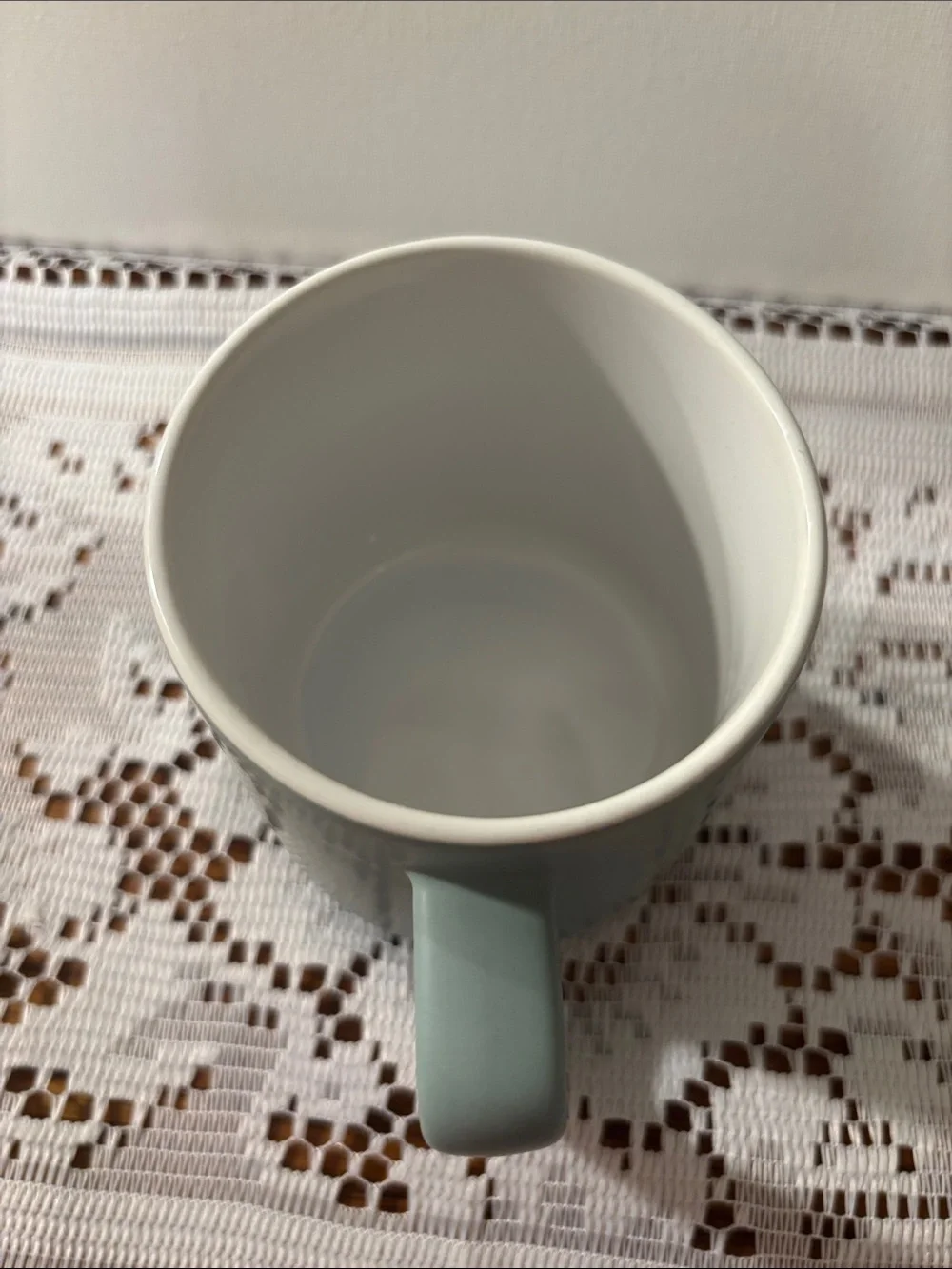 Jittery Joe's Light Blue Ceramic Mug